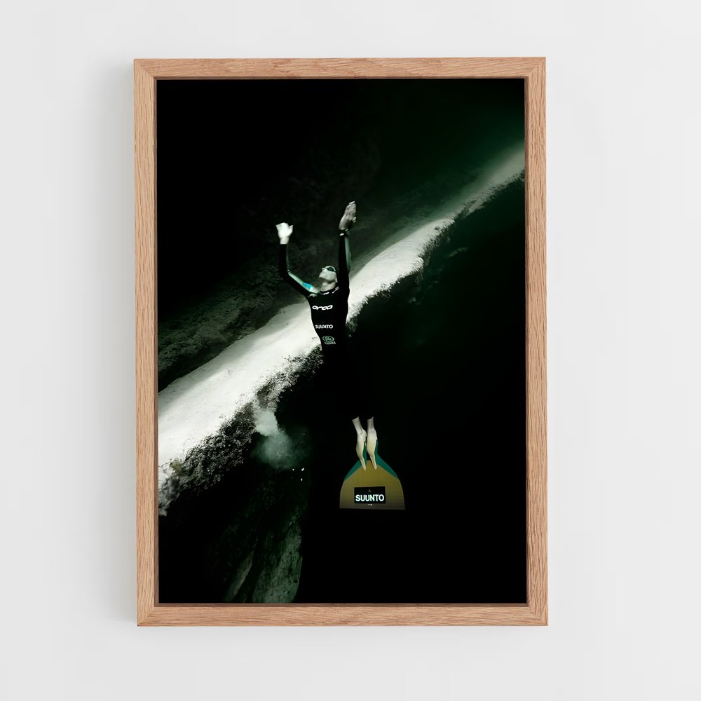 Poster L'Équilibre des Profondeurs – affiche Plongée en apnée (vue 4)
